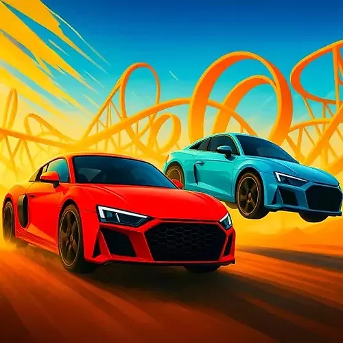 Orange Racing Vice Play Two Stunt Racers Online for Free | Drive Monster